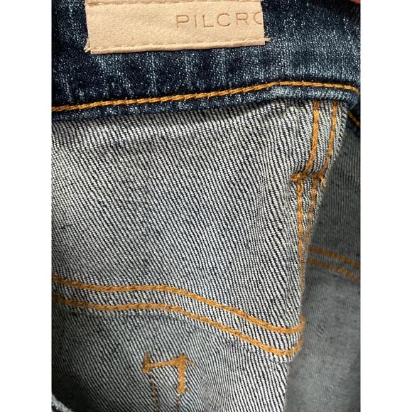 Pilcro Men's Blue Cropped Jeans - Size 28 - Picture 3 of 4